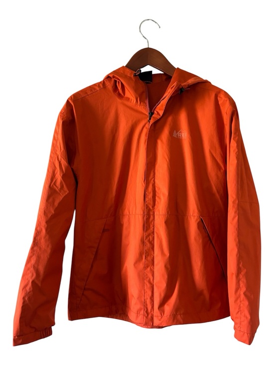 REI Other - REI Orange Hooded Rain Jacket